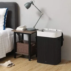 Carolin tvättkorg 72 l - Svart