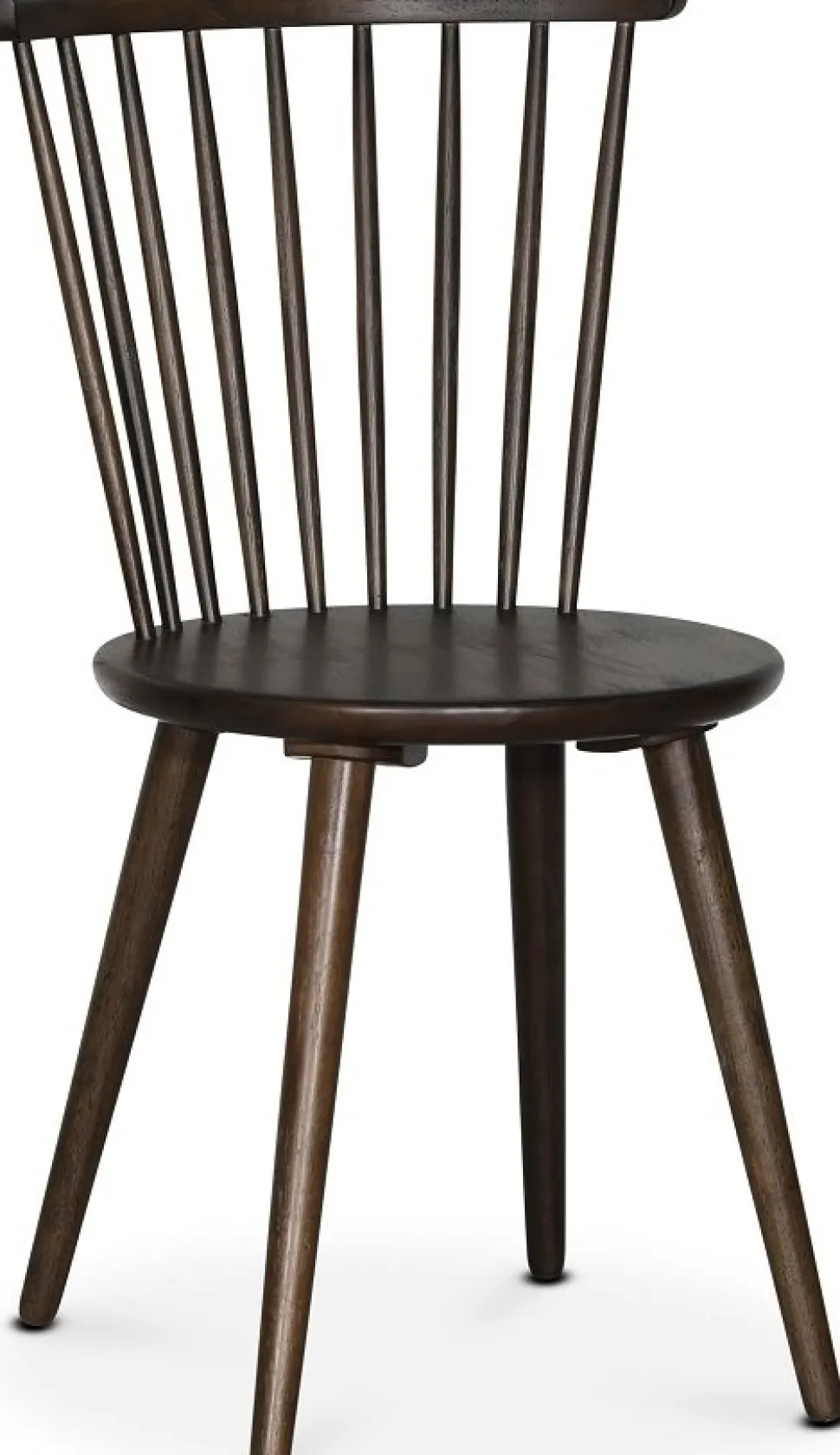 Castor pinnstol brunoljat trä