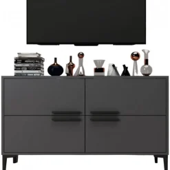 Catarina TV-bänk - Antracit