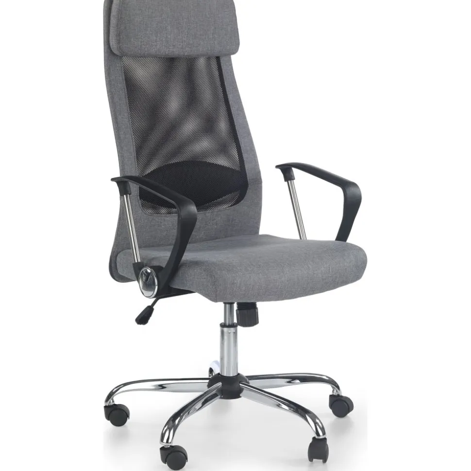 Cazandra skrivbordsstol i svart och grå