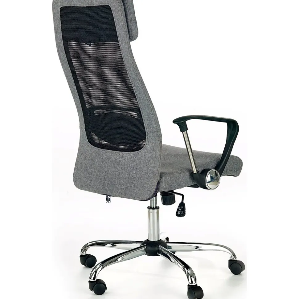 Cazandra skrivbordsstol i svart och grå