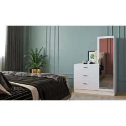 Cecilia skåp och byrå - Vit