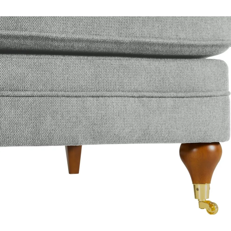 Chaiselounge Howard Watford Deluxe - Grå + Fläckborttagare för möbler