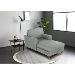 Chaiselounge Howard Watford Deluxe - Grå + Fläckborttagare för möbler