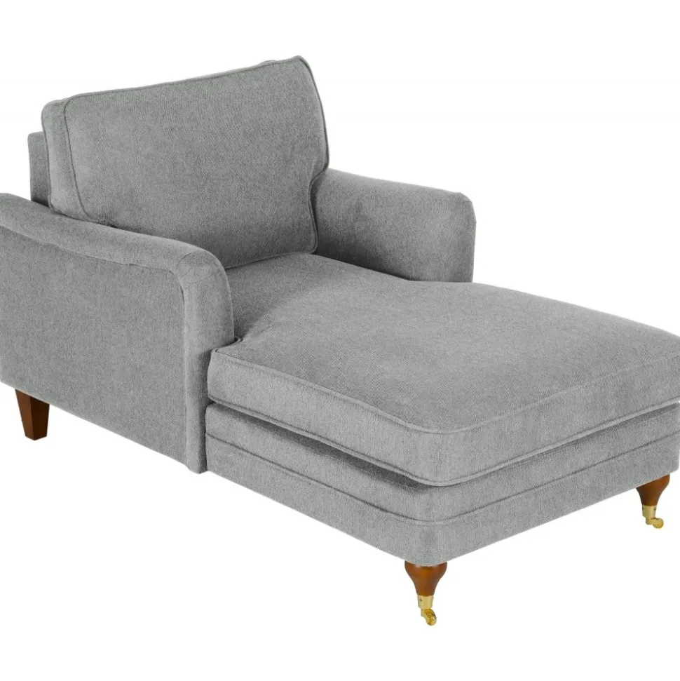 Chaiselounge Howard Watford Deluxe - Grå + Textilrengöring för möbler