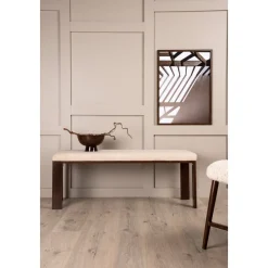 Chester sittbänk - Vit