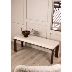 Chester sittbänk - Vit