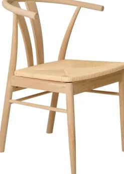 Chiba matstol i whitewash