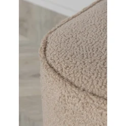 Chip sittpuff - Beige teddy