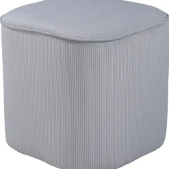 Chip sittpuff - Grå manchester