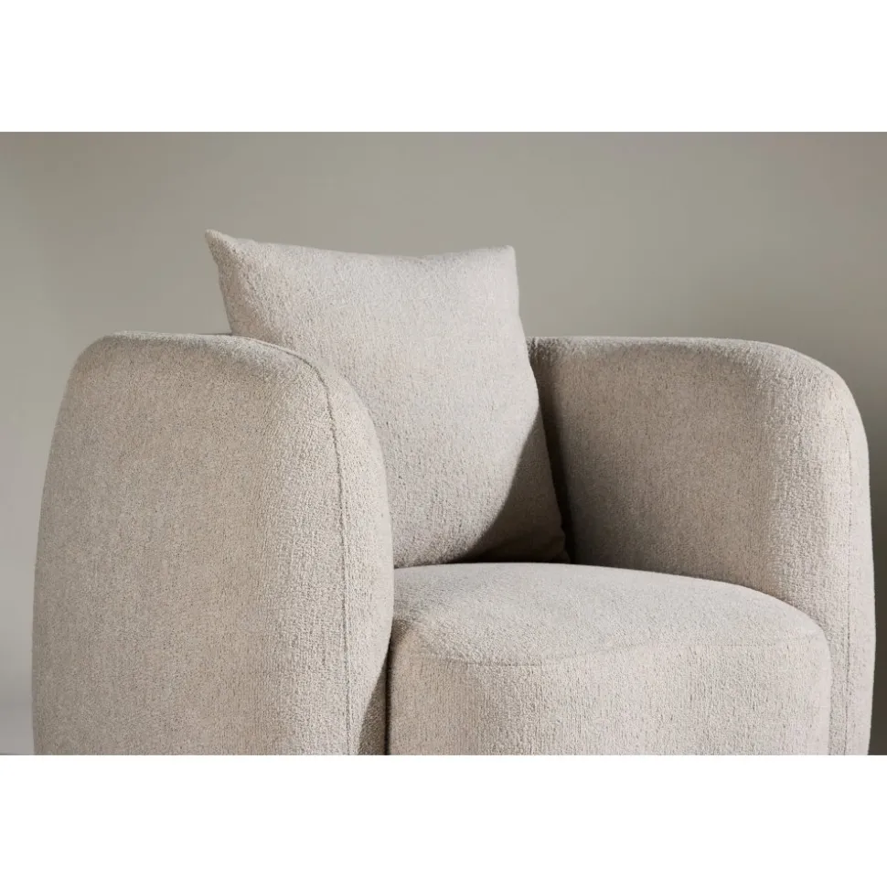 Cielo fåtölj - Beige bouclé