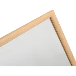 Cirkus spegel 40 x 80 cm - Vitpigmenterad ek