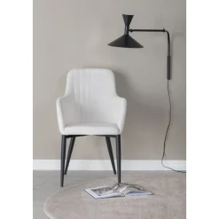 Comfort matstol - Vit