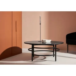 Copenhagen soffbord Ø100 cm - Svart