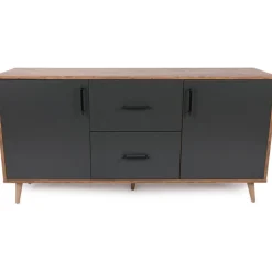 Cordoba skänk - Valnöt/antracit