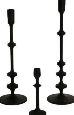 Corinna ljusstake set om 3 st ljusstakar