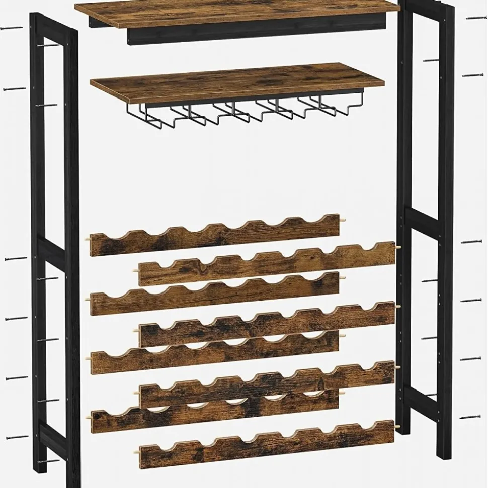 Corriente vinställ - Brun/svart + Textilrengöring för möbler