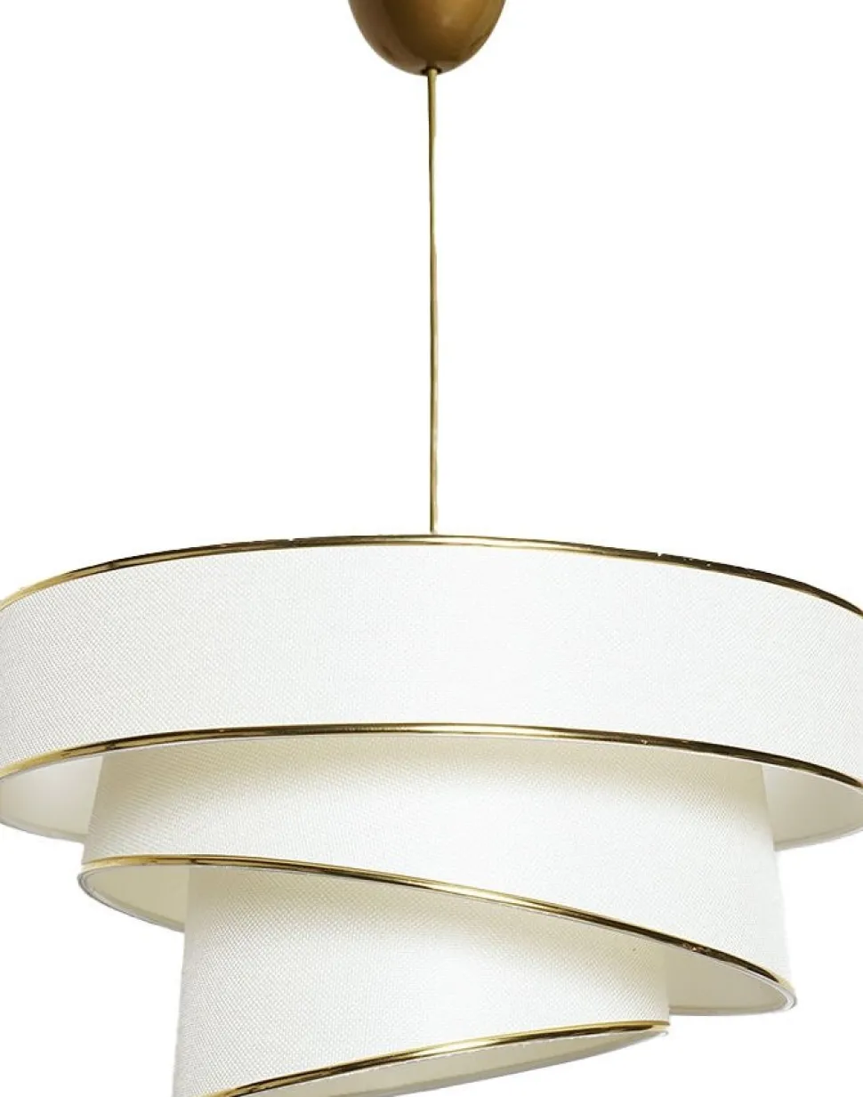 Couper taklampa - Guld