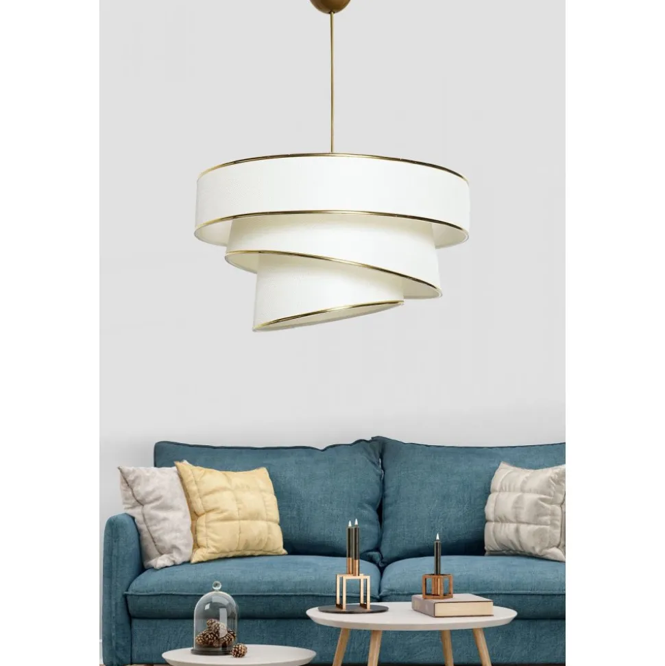 Couper taklampa - Guld