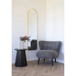 Covelo fåtölj - Brun bouclé