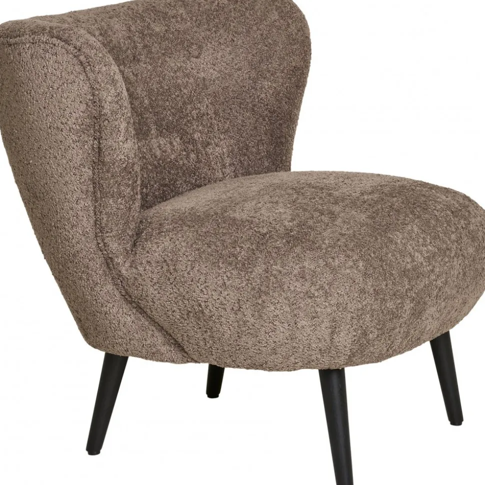 Covelo fåtölj - Brun bouclé