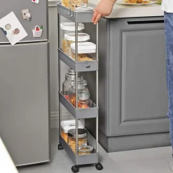 Criollo kökshylla 83 cm - Grå