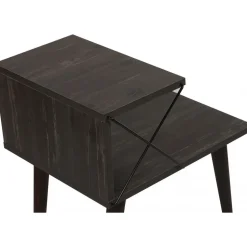 Cross sängbord - Mörkbrun