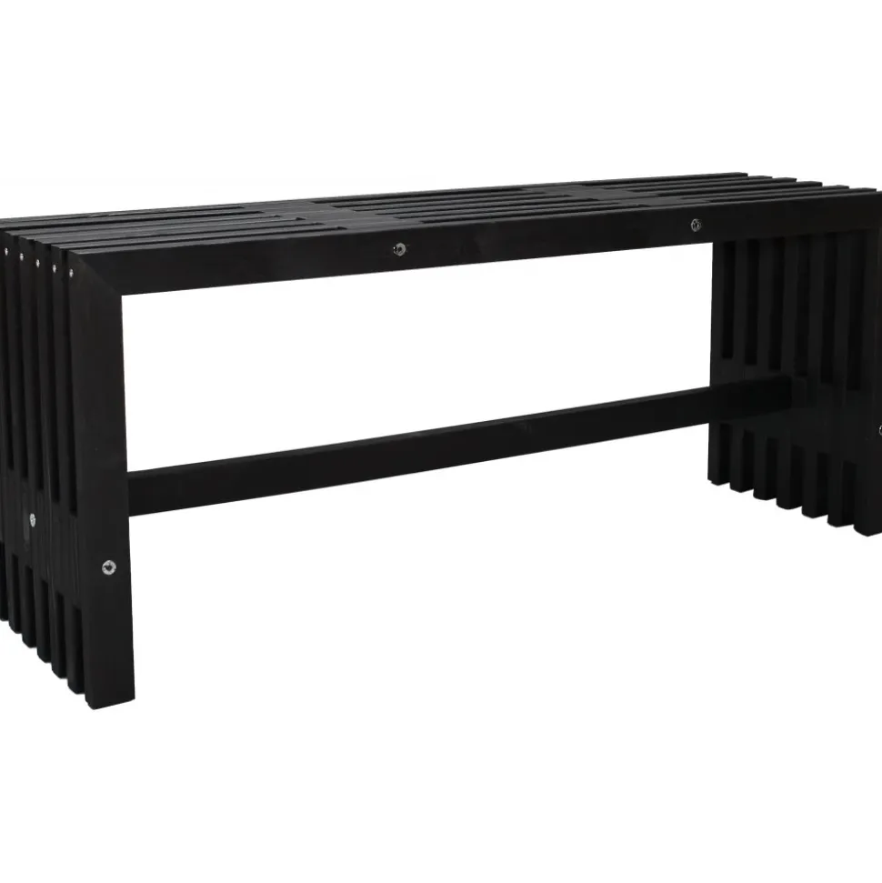 Cuba bänk - Svartlasyr + Fläckborttagare för möbler