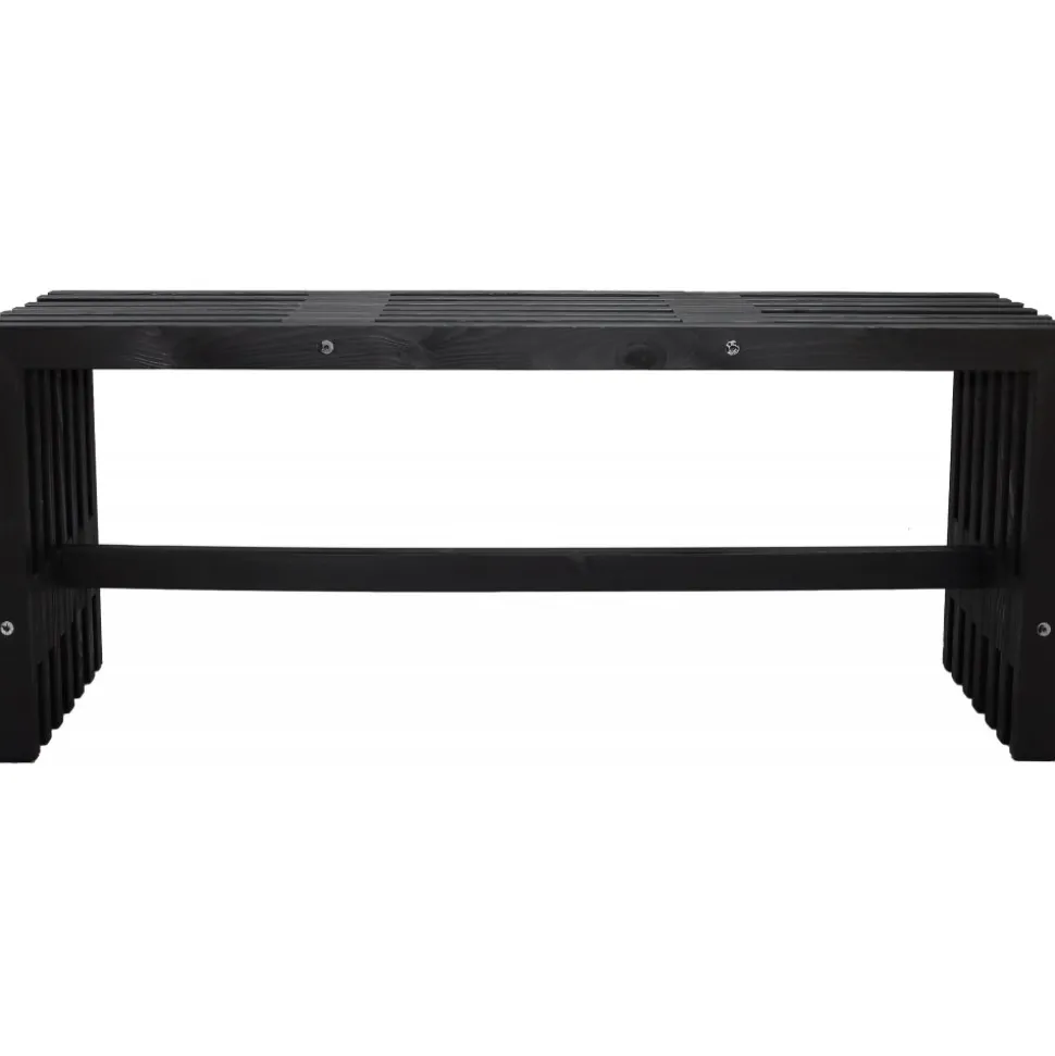 Cuba bänk - Svartlasyr + Fläckborttagare för möbler