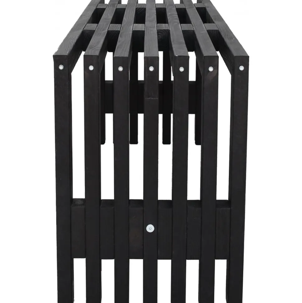 Cuba bänk - Svartlasyr + Fläckborttagare för möbler