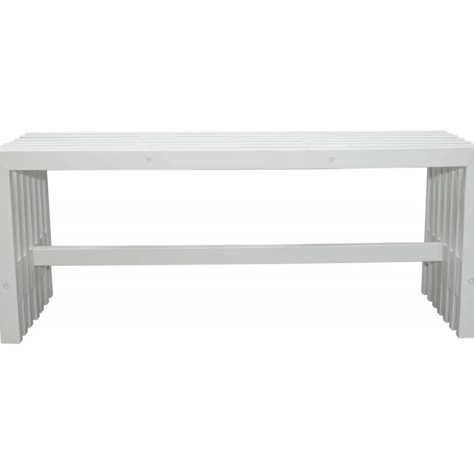 Cuba sittbänk - Vit + Rengöringsmedel för utemöbler