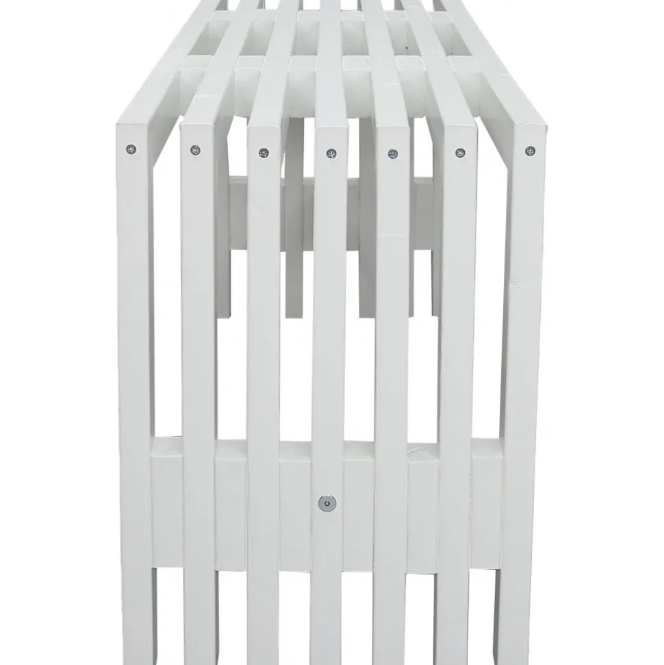 Cuba sittbänk - Vit + Rengöringsmedel för utemöbler