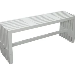 Cuba sittbänk - Vit + Rengöringsmedel för utemöbler