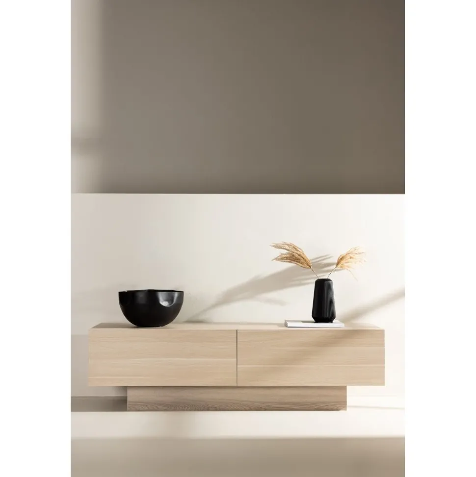 Cuenca TV-bänk - Whitewash