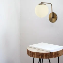 Daisy vägglampa 146-A - Guld