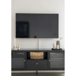 Dalby TV-bänk - Svart