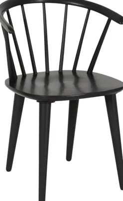 Dalsland Karmstol - Svart + Stolsdyna