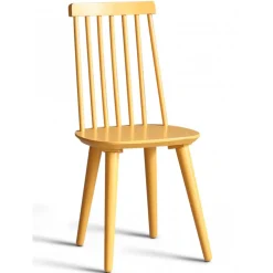 Dalsland matgrupp: Matbord i Ek / Vit med 6 st gula Pinnstolar + 4.00 x Möbeltassar