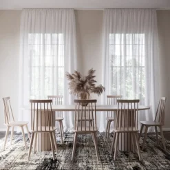 Dalsland pinnstol - Whitewash + Möbeltassar