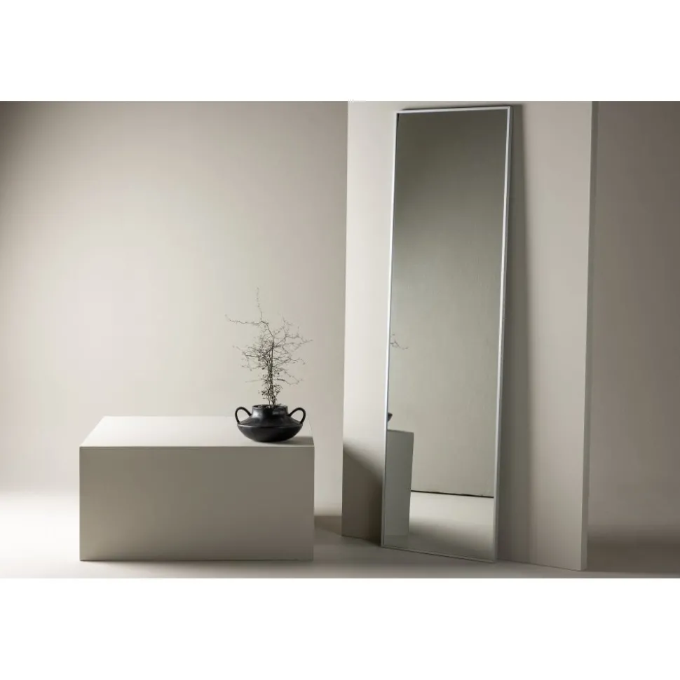 Dalton spegel - Silver + Glas och Kristallrengöring