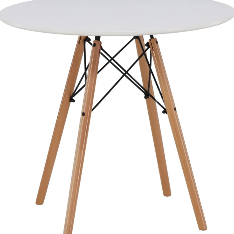 Danburi matbord Ø60 cm - Vit