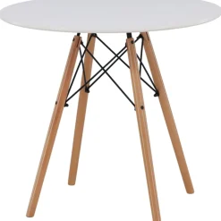 Danburi matbord Ø60 cm - Vit