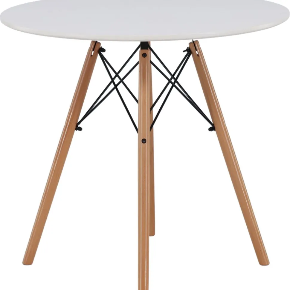 Danburi matbord Ø60 cm - Vit