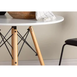 Danburi matbord Ø60 cm - Vit