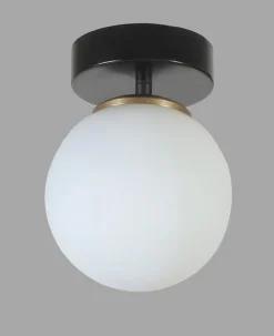 Danube taklampa - Svart/vit