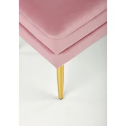 Darnell sittbänk - Rosa/guld