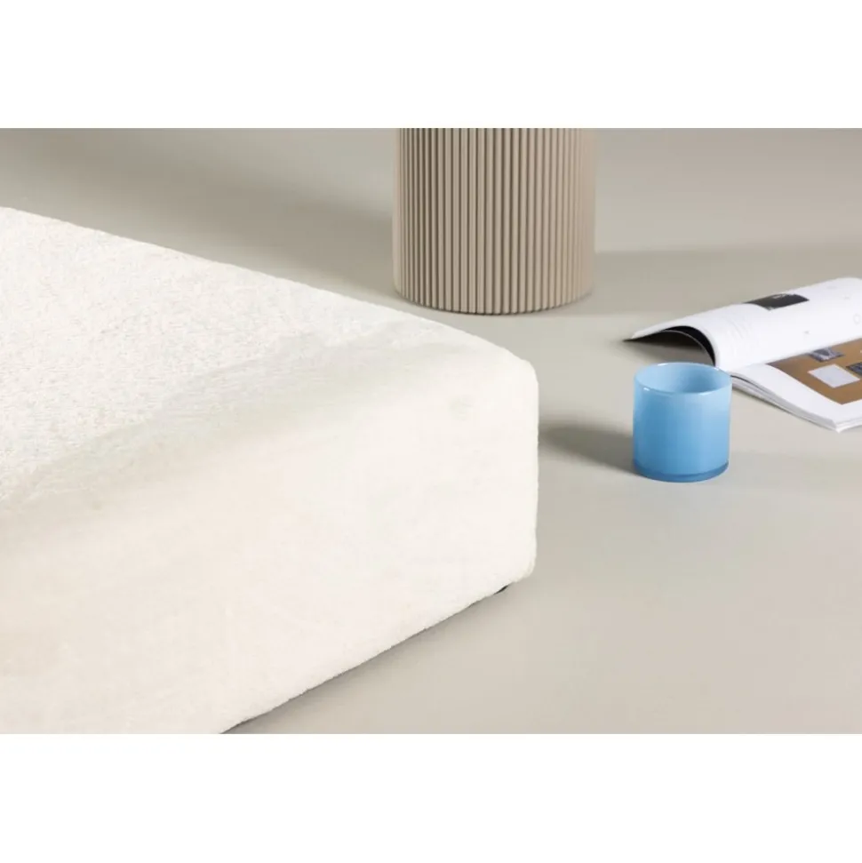 Davie sittpuff - Beige/svart