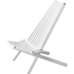 Däckstol vit med nackkudde + Fläckborttagare för möbler