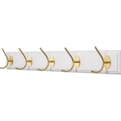 Demandu kroklist 65 cm - Vit/guld