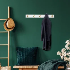 Demandu kroklist 65 cm - Vit/guld